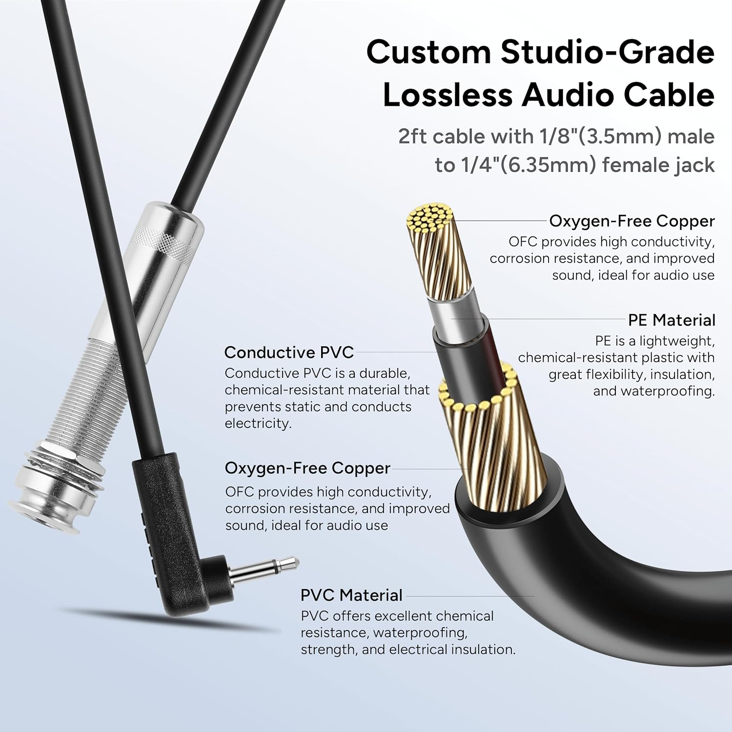 Amumu NEO-SP31 Passive Neodymium Magnetic Soundhole Pickup with 1/4 Bronze Strap Jack for 3.82In to 4.33In Soundhole Steel String Acoustic Guitar - Bountiful image number 3