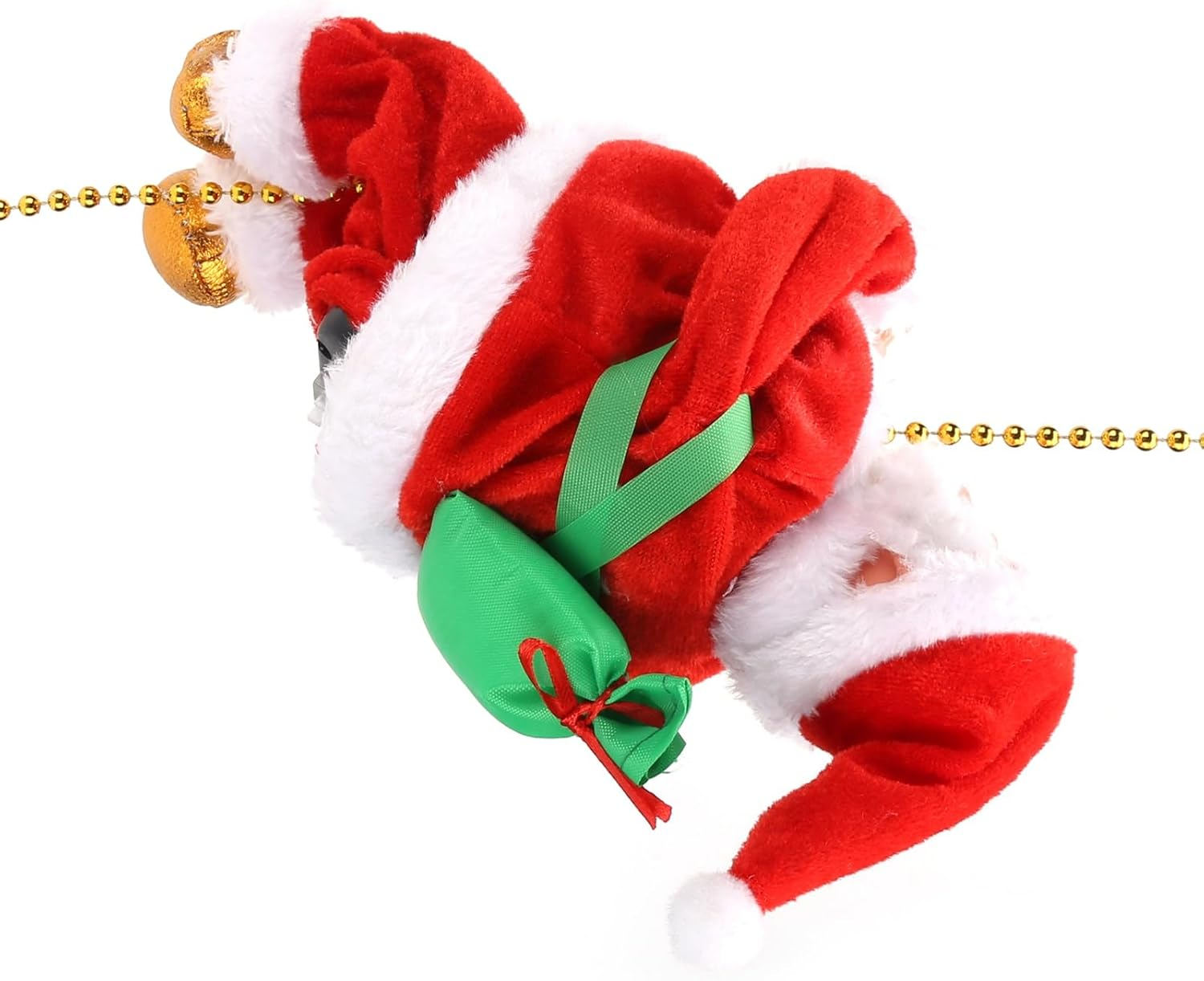 Electric Climbing Santa Claus with Music, for Decorating Christmas, Attractive Design for Children,Great Christmas, Premium Quality Material, Ideal For image number 2