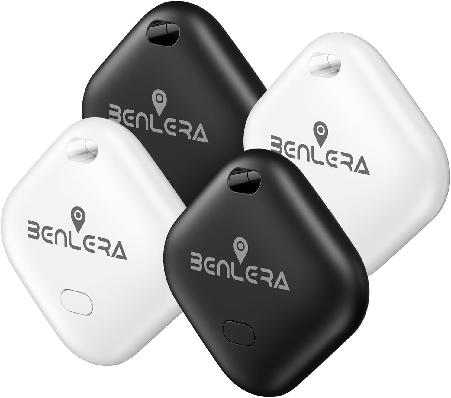 World'S Smallest Anti-Loss Smart Tracker for A-Pple Find My Tag (Ios ONLY) Global GPS Signal, Discreet Design for Keys, Luggage, Bags, Wallet, Replaceable Battery Fcc/Mfi Certified, 4 Pack image number 3