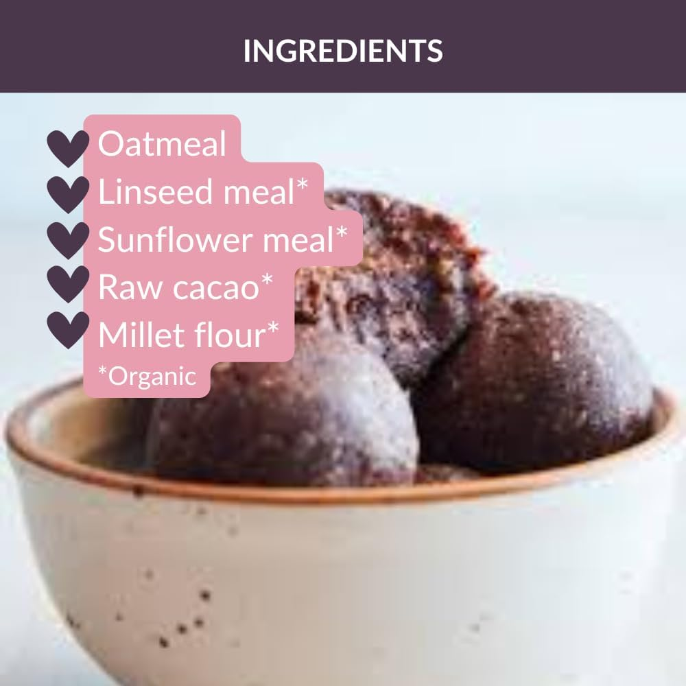 Yummy Mummy Food Company Lactation Bliss Balls | Breastfeeding Snack with Oats, Linseed & Millet | Milk Boosting Energy Balls for Mums | Healthy, No-Bake Postpartum Snack image number 1