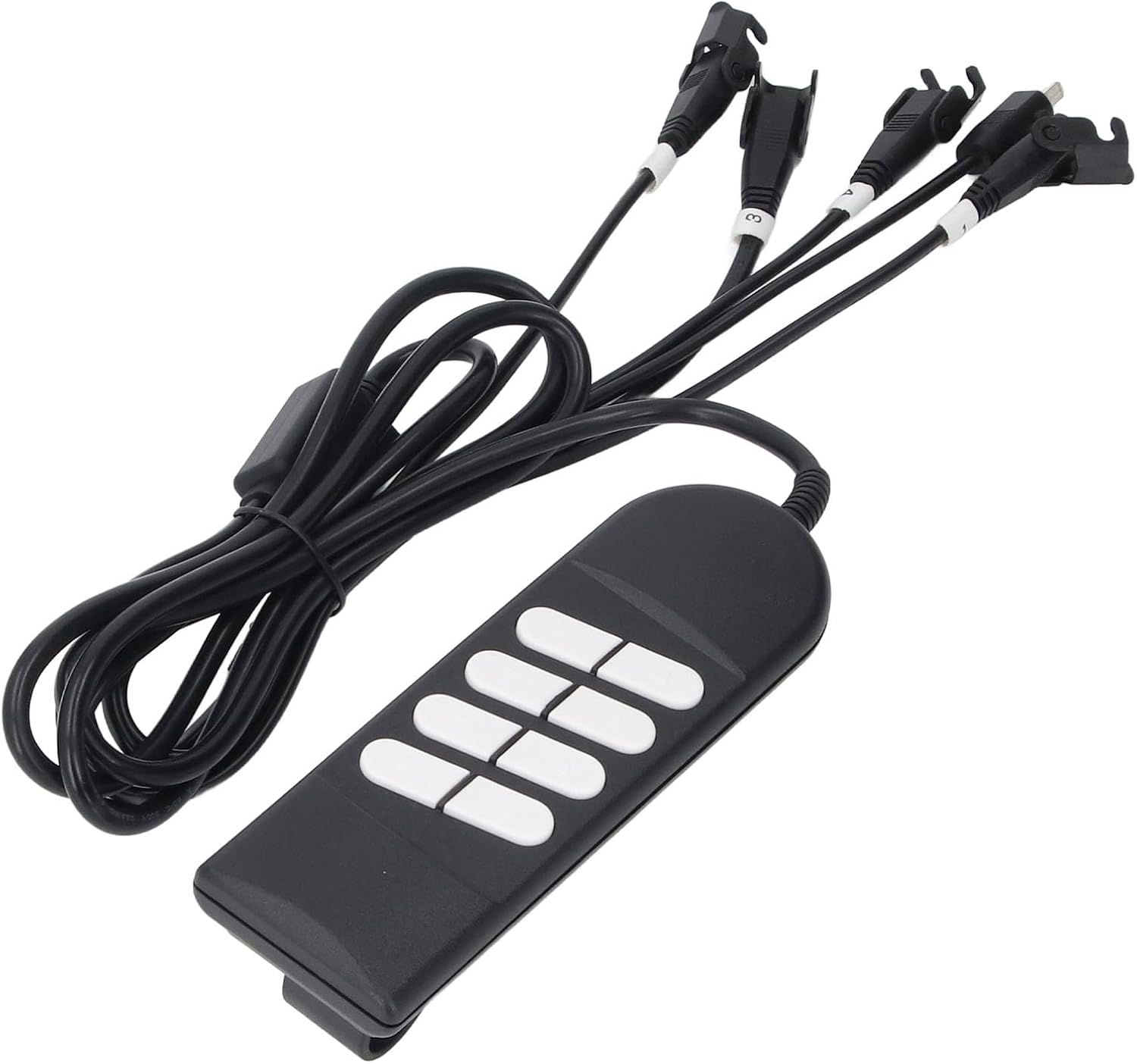 Omabeta 1PCS Lift Chair Control Replacement, 8-Button 5-Pin ABS Hand Control with Ergonomic Compact Design, Lift Chair Remote Replacement Parts for Power Recliner Furniture Controller Switch image number 2