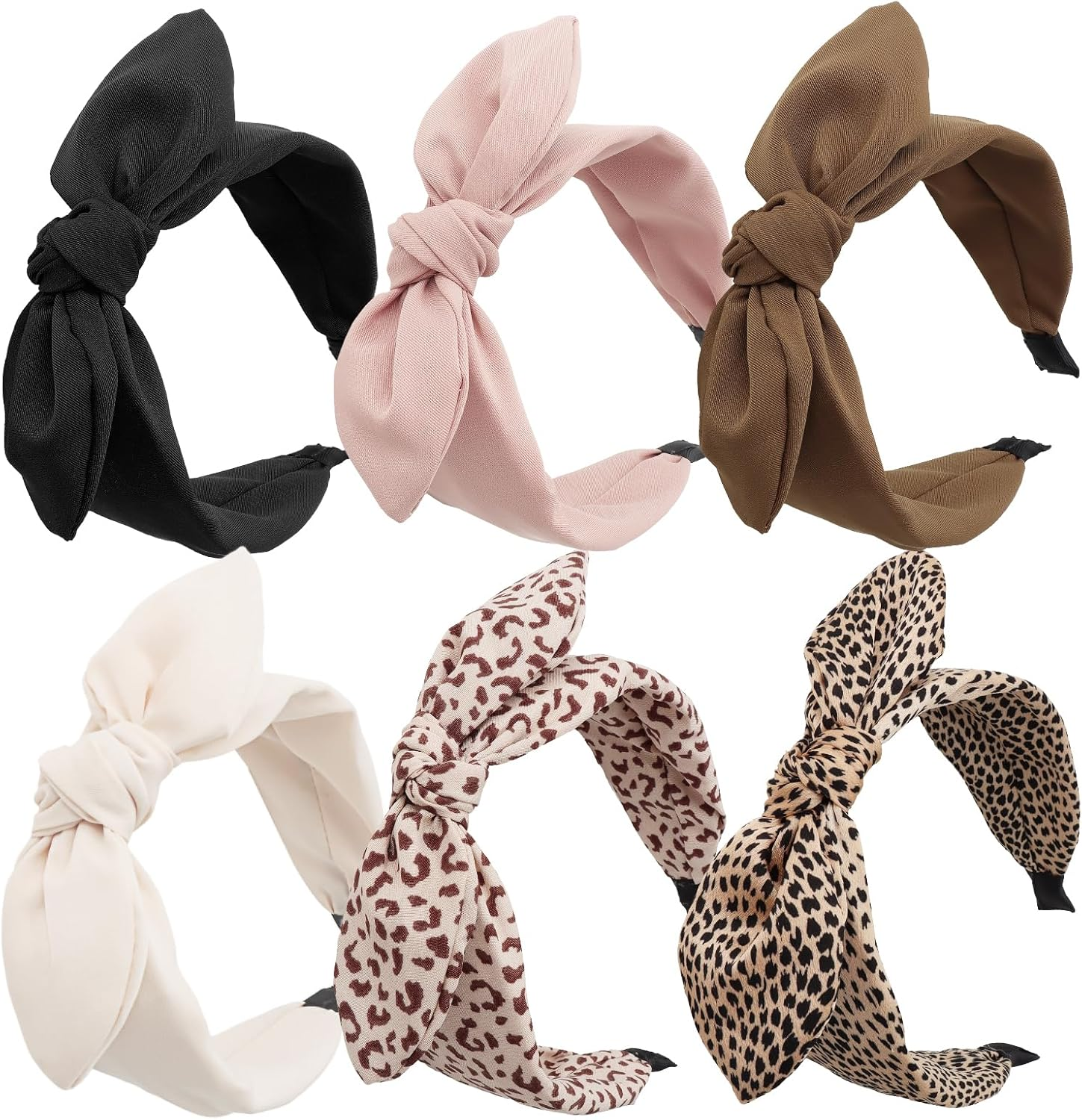 6 Pack Ear Headbands for Women image number 3