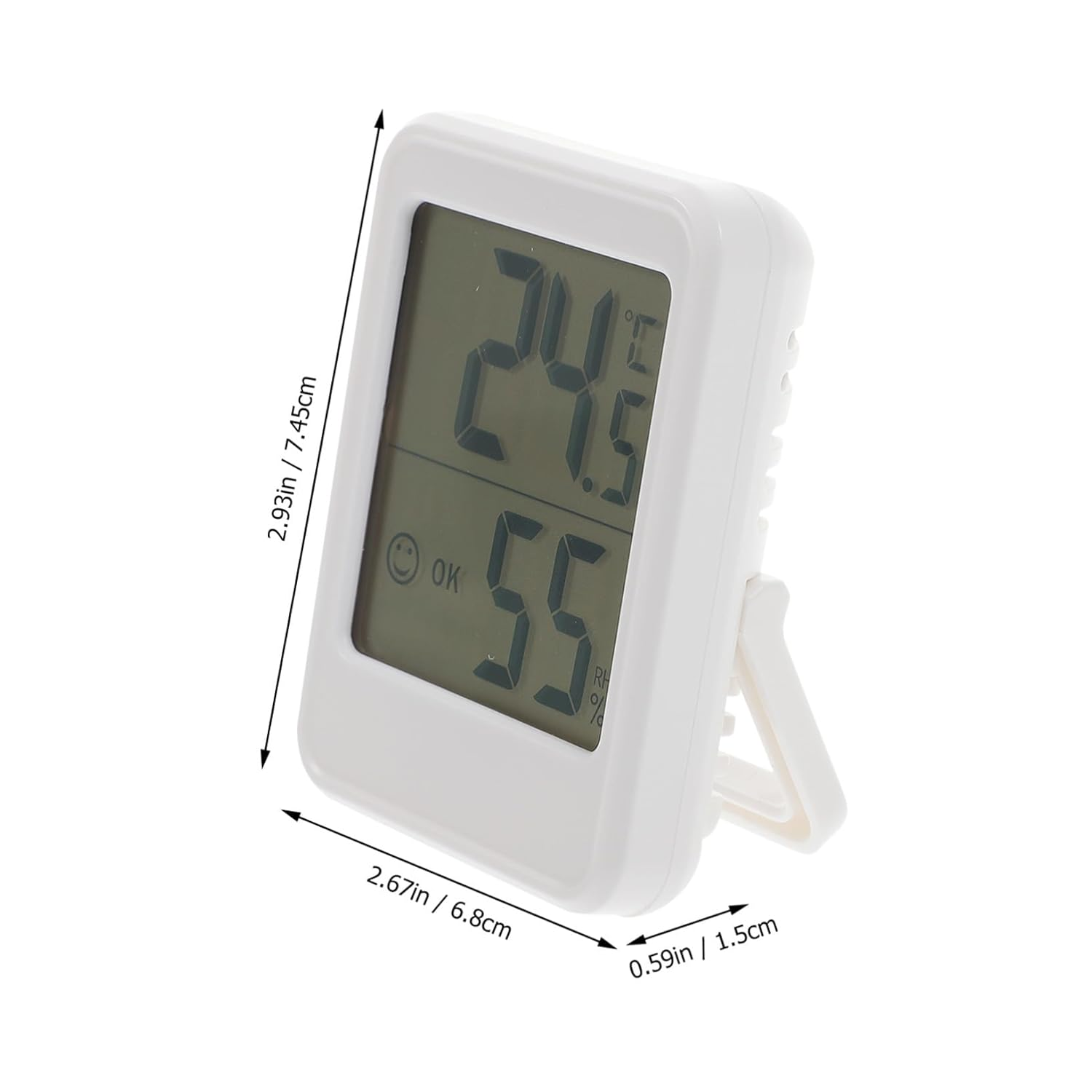 Digital Indoor Hygrometer Temperature Humidity Monitor with LCD Display Portable High-Precision Electronic Gauge for and Comfort image number 5