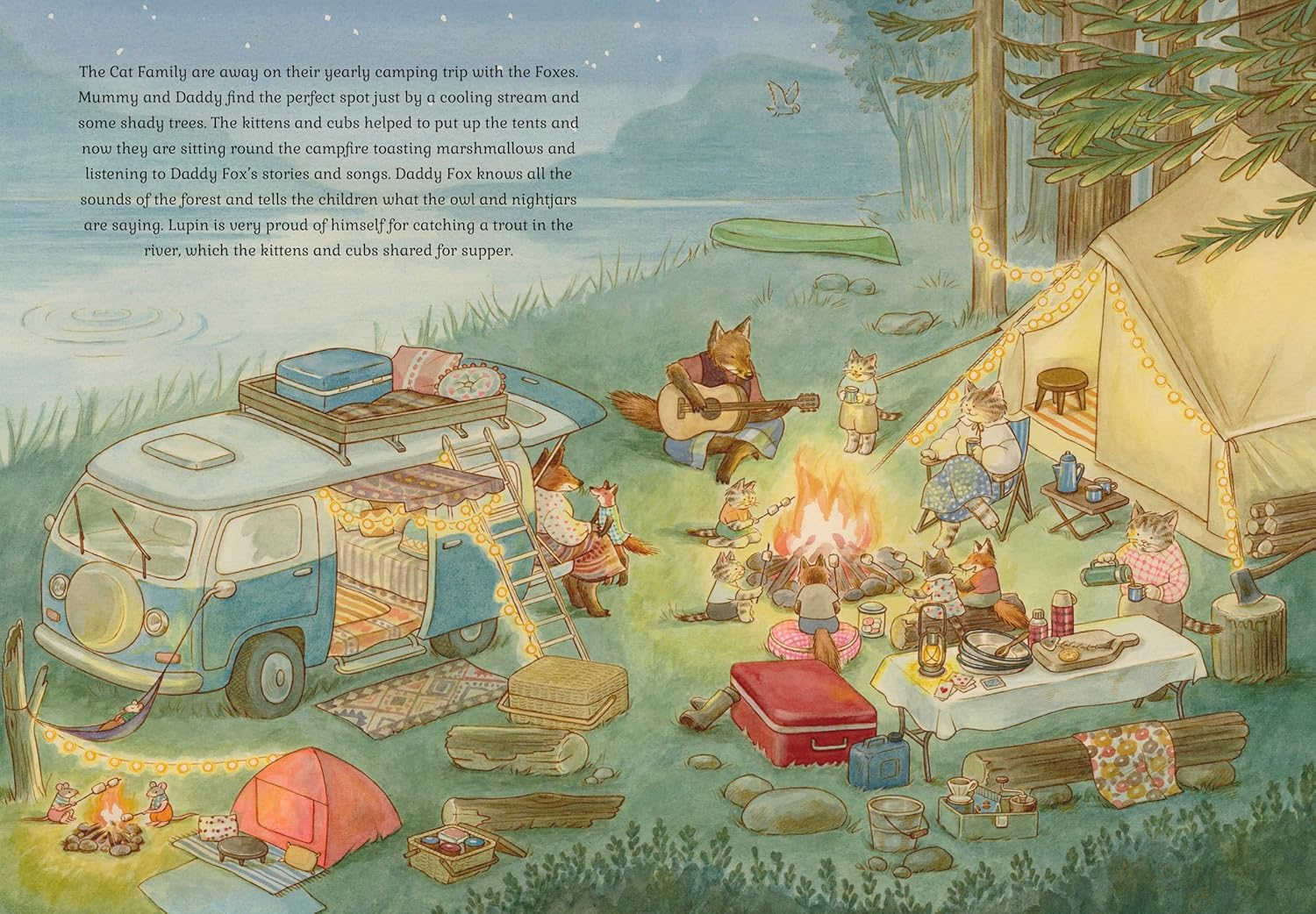 Cat Family Four Seasons: a Lift-The-Flap Book (With over 140 Flaps) image number 4