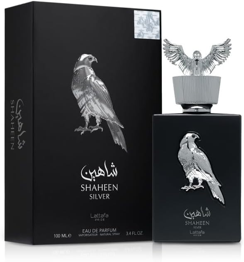 Lattafa Unisex Pride Shaheen Silver Eau De Parfum Spray, 100 Ml