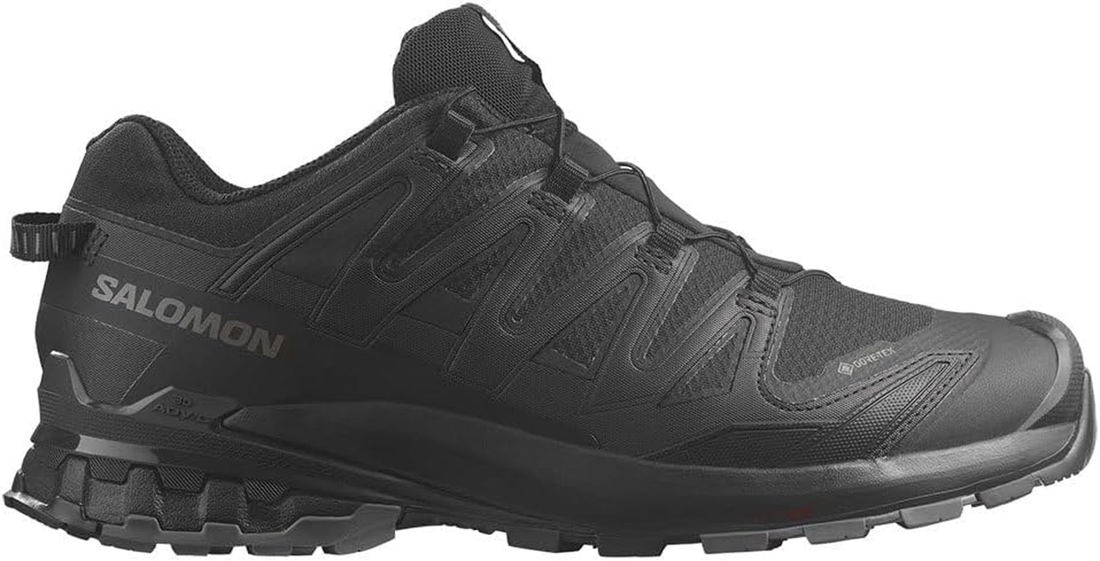 Salomon Men'S Xa Pro 3D V9 Gore-Tex Sneaker, Black/Phantom/Pewter, 9 Wide image number 2
