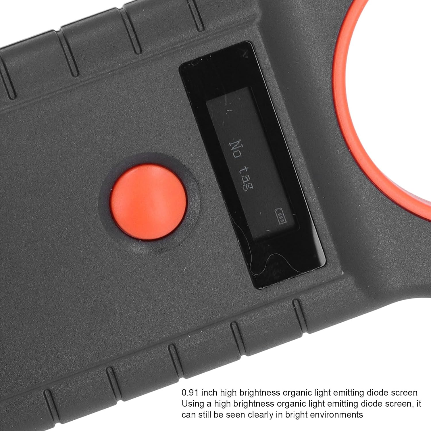 Pet Microchip Scanner for Dogs Cats Pigs, Handheld RFID Chip Reader with OLED Display, EMID FDX-B Tag Reader, 2.4G Wireless, 128 ID Storage