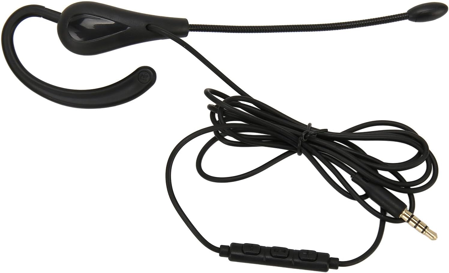 Annadue Lightweight Mono Earphone Headset Noise Cancelling Microphone Wired for Call Centre Office (Type-C) image number 5