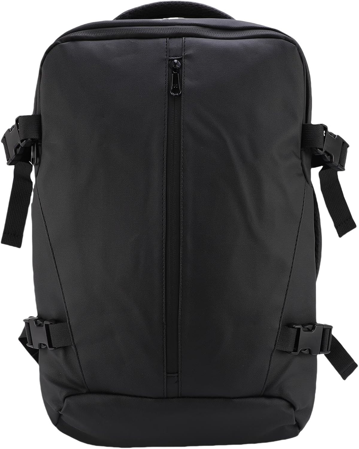 Generic 36-55L Expandable Backpack Large Capacity Shoulder Bag with Independent Shoe Compartment, Nylon Material Touch Fastener Design, Bidirectional Zippers for Travel Business Trip image number 1