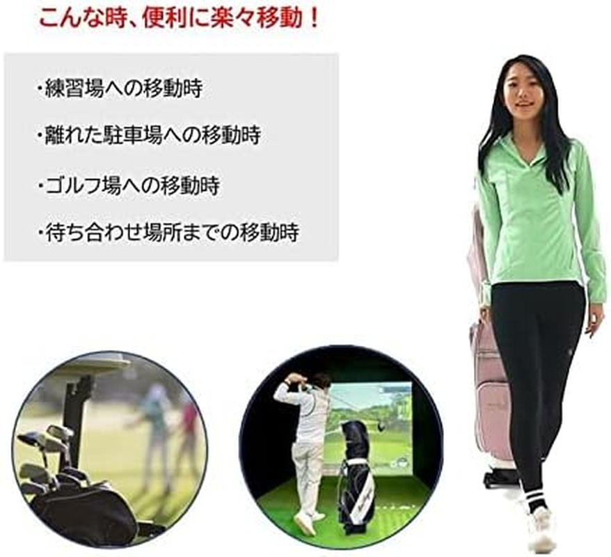 AHA Golf Bag Carrier, Detachable Golf Bag Carrier, Easy to Train image number 2