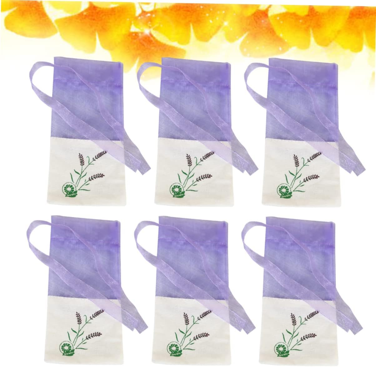 Gatuida 6Pcs Scented Sachet Bags Potpourri Bag Sturdy Construction for Dried Herb Storage image number 2