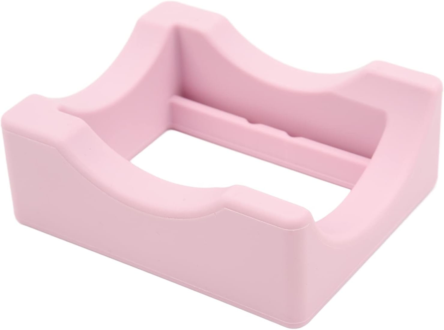 Silicone Cup, Non Slip Cup for Crafting Portable Tumbler Holder for Crafts Silicone Cup Cup Holder with Built in Slot for Decals on Cups and Bottles (Blue)