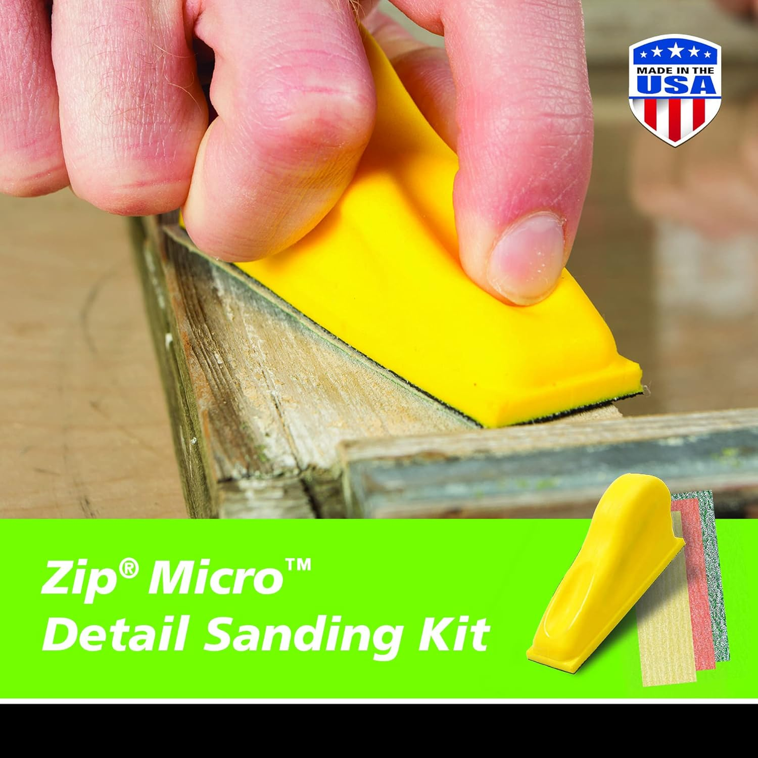 Gator Microzip Sander Kit, Assorted Grits image number 4