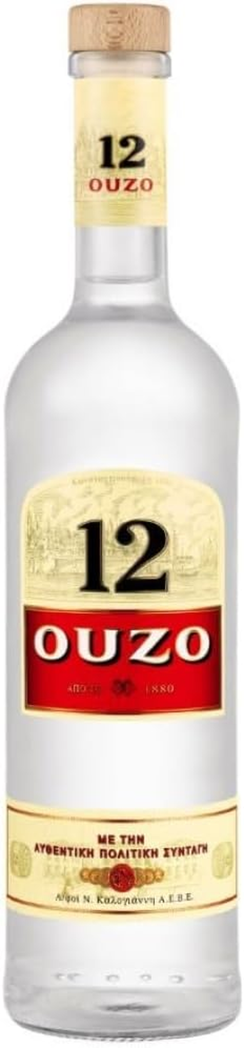 Ouzo 12 Liqueur 700 Ml