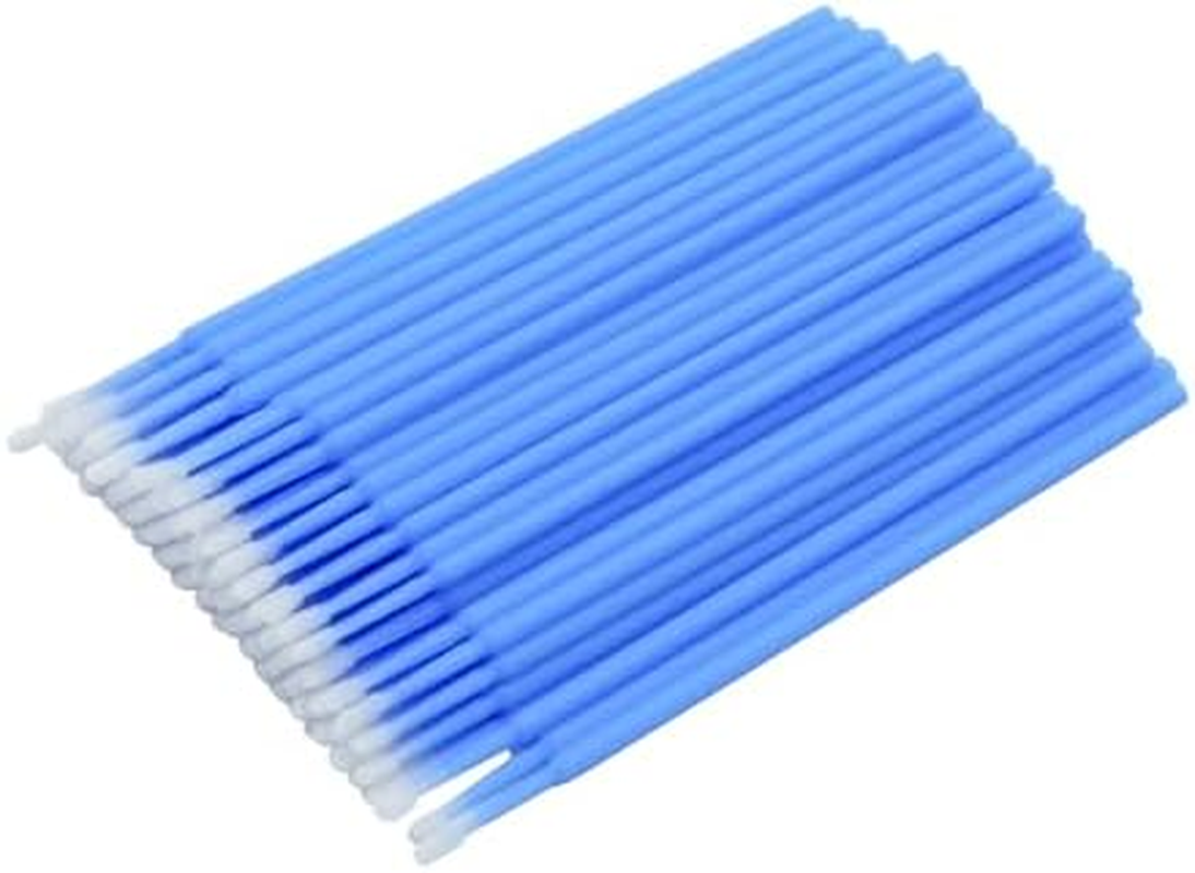 Touch up Paint Brushes for Automotive Paint Chip Repair Disposable Micro Applicators 1.2MM White 100PCS