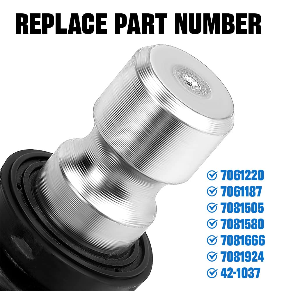 7061220 Upper and Lower Front Ball Joint Compatible with Polaris RZR 570 800 900 All Models Ranger Sportsman Scrambler Replace 7061187 7081505 7081580 7081666 7081924 42-1037 image number 3