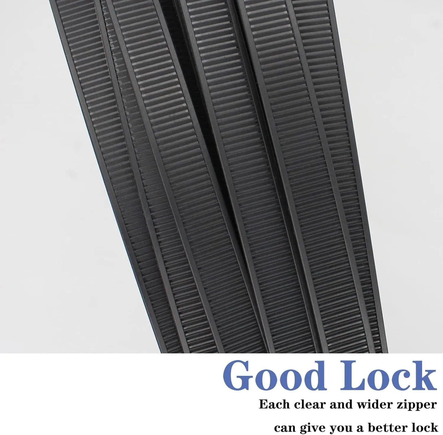 Extra Wide Heavy Duty Black Cable Ties 60 Cm Long Zip Tie 20 Pack, Strong 113 Kg Tensile Strength Self-Locking Design, Multi-Purpose Outdoor Cable Management &ndash; Unron image number 5