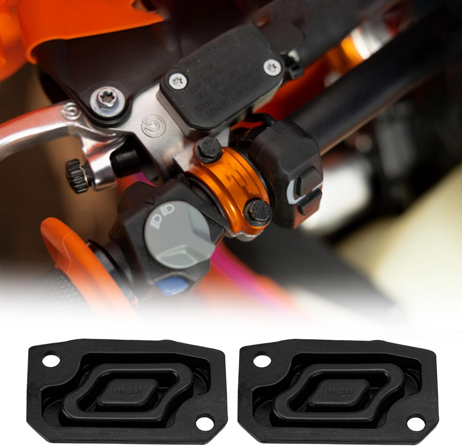 Front Brake Clutch Master Cylinder Gaskets Replacement Compatible with XC XC-W XCF SX SXF EXC EXCF TPI Six Day 125 250 300 350 450 500