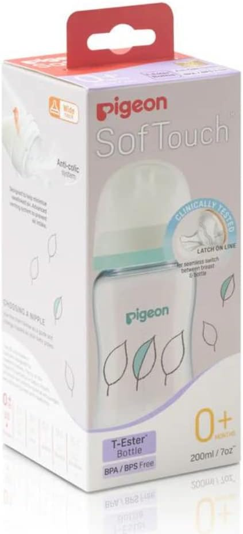 Pigeon Softouch III Bottle T-Ester 200Ml - Leaf image number 1