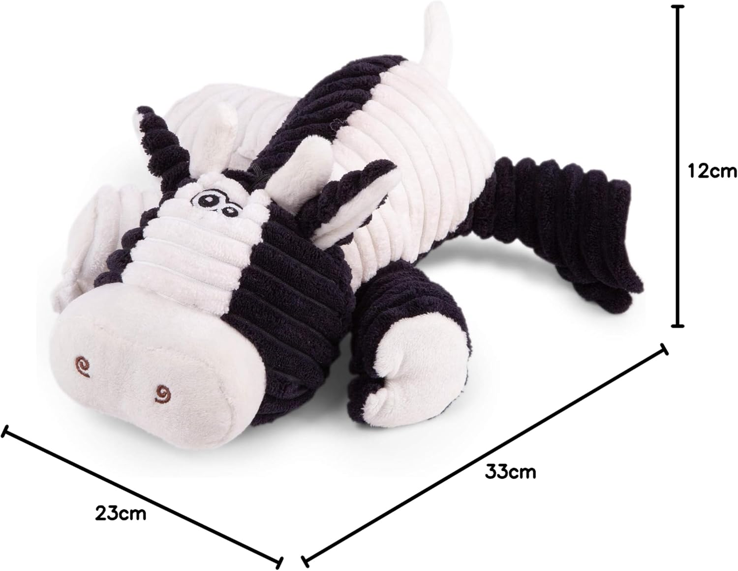 Kazoo Furries Funky Cow Dog Toy, Medium image number 1