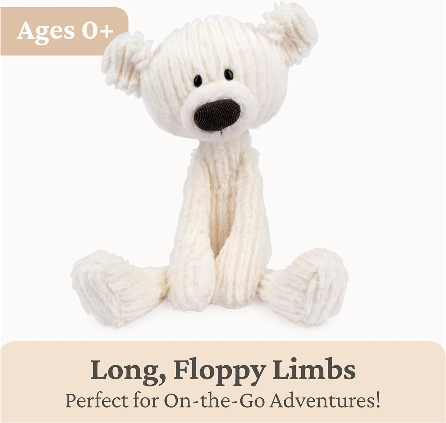 Gund Toothpick Cable Bear Plush Toy, 38 Cm image number 3