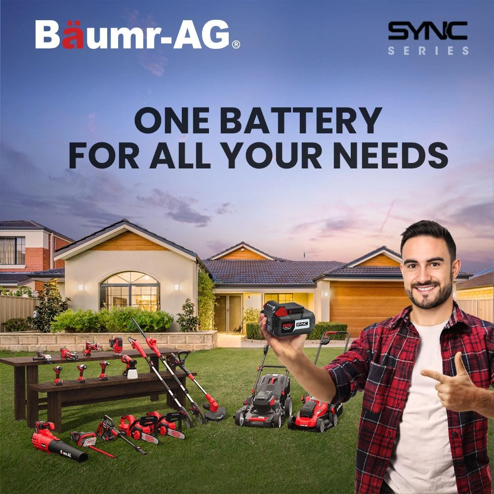Baumr-Ag 20V 4Ah SYNC Lithium-Ion Battery, Replacement or Spare Battery, Rechargeable image number 2