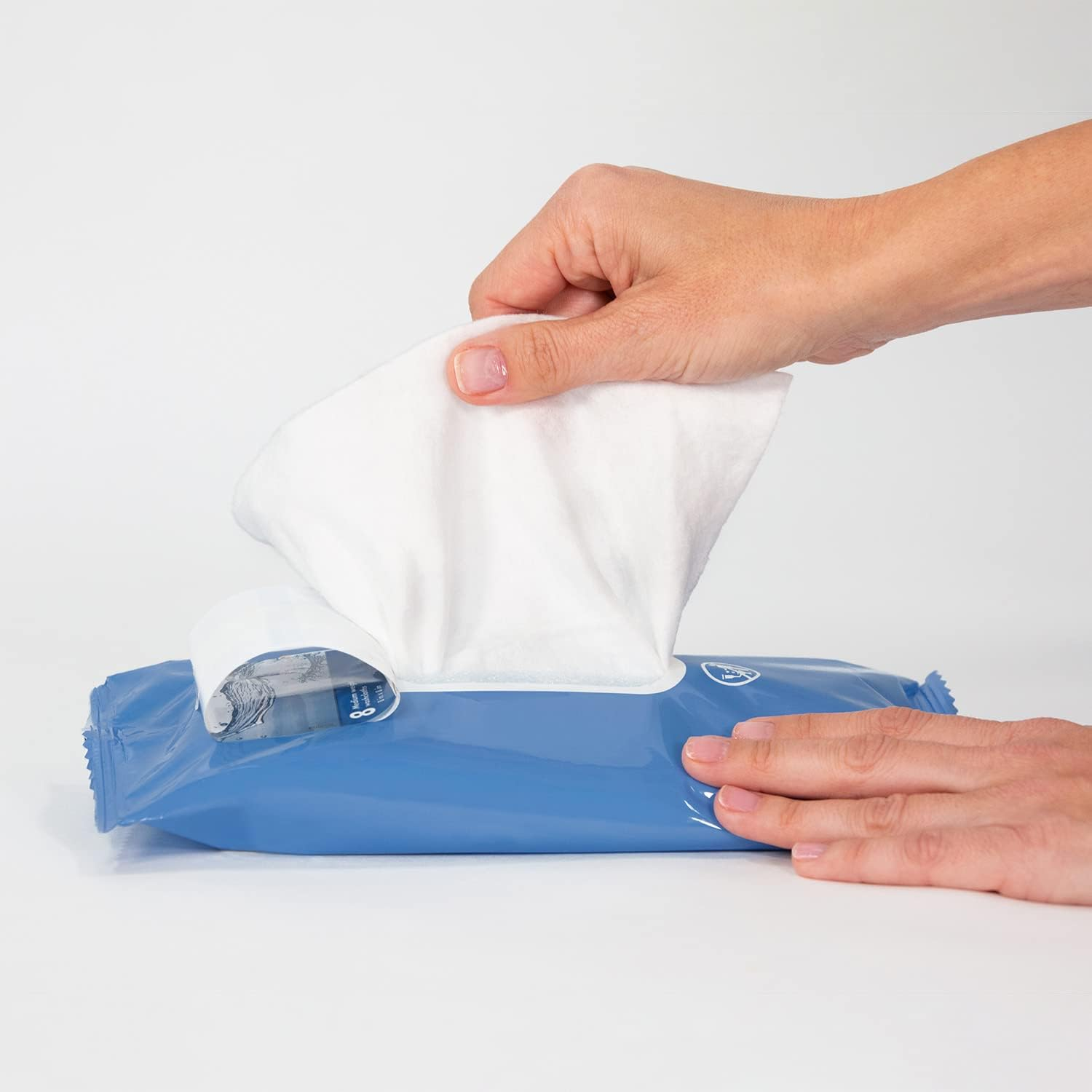 Sage Stryker - Essential Bath Cleansing Washcloths - 6 Packages, 48 Cloths - Fresh Scent, No-Rinse Bathing Wipes, Ultra-Soft and Medium Weight Cloth, Hypoallergenic image number 1