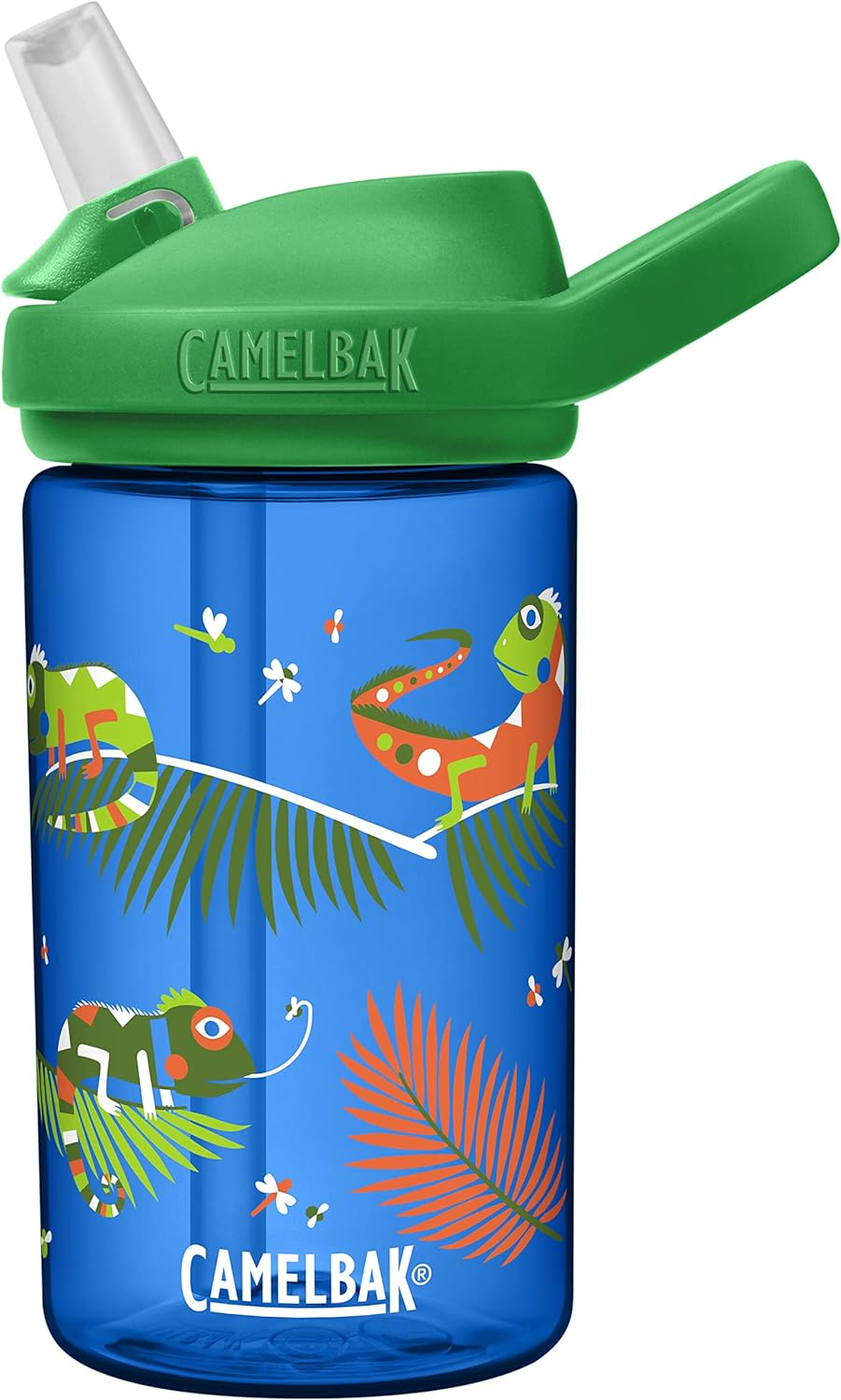 Camelbak Eddy+ 14 Oz Kids Water Bottle with Tritan Renew &ndash; Straw Top, Leak-Proof When Closed, Magical Mermaids