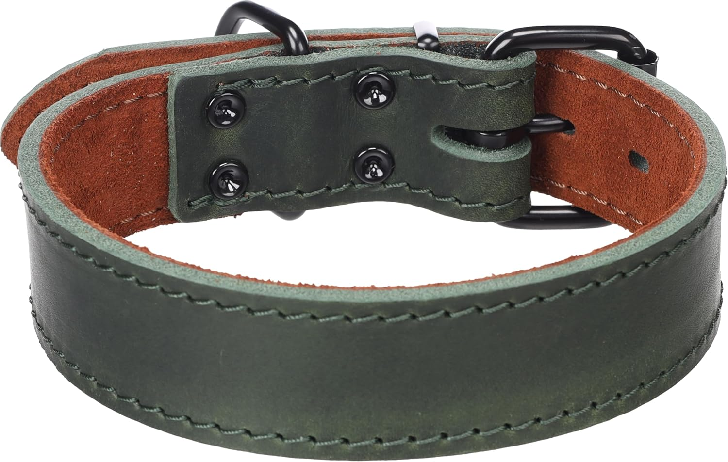 Dog Collar Montana Green M 35-45Cm 35Mm image number 1