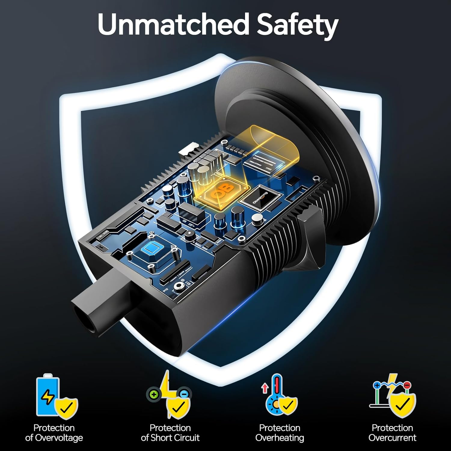 USB Socket 12V Aluminum RV Boat 48W Dual Port 18W QC3.0 USB-A 30W PD3.0 USB-C for RV Caravan Trailer Truck Car Yacht (48W X 2) image number 4