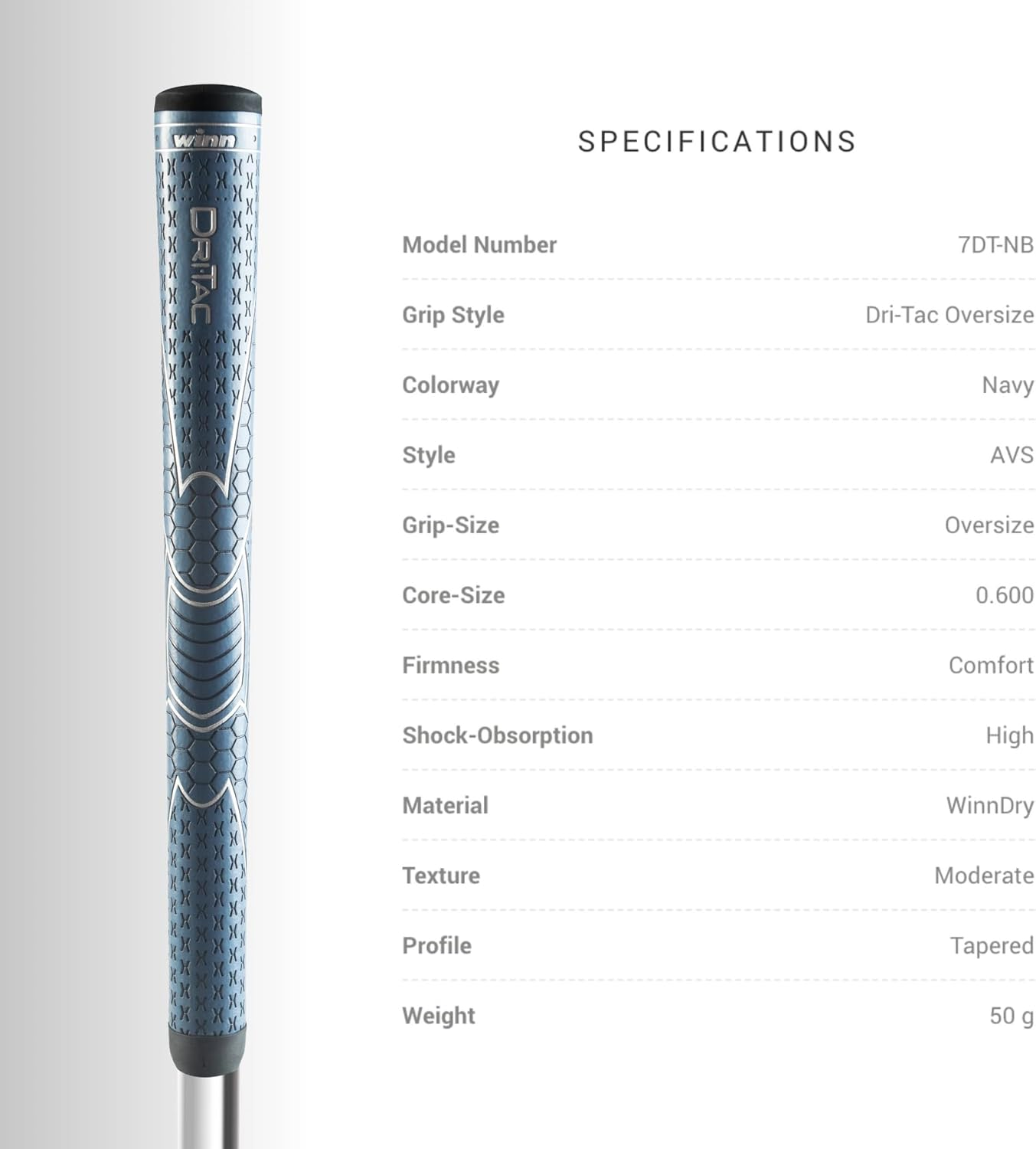 Winn Grips Dri-Tac Golf Grips (Pack of 13) image number 4