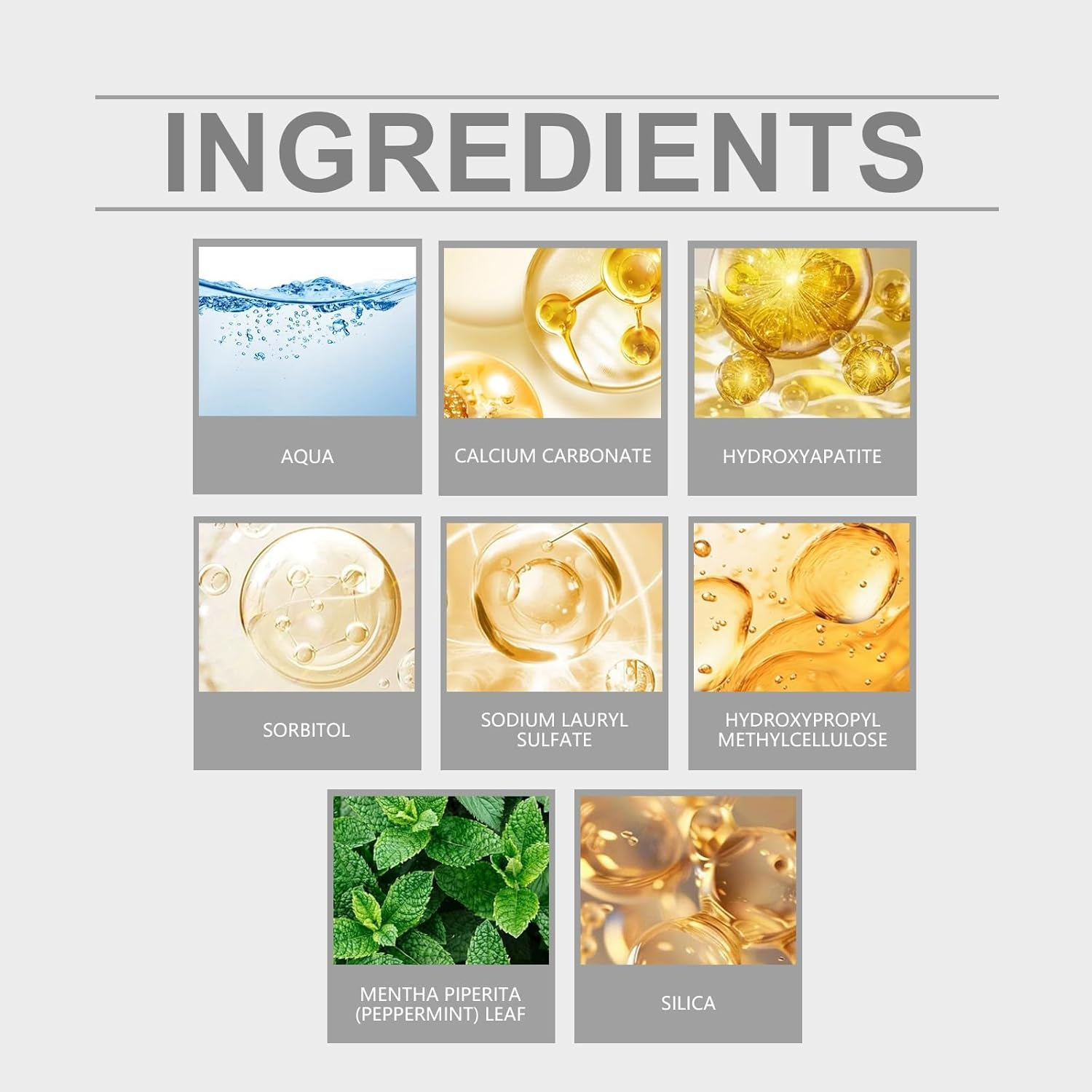 Hydroxyapatite Toothpaste, Hydroxyapatite Toothpaste 7.5 for Advanced Enamel Protection, Gentle and Effective Formula, Fresh Breath Fresh Mint Flavor (4.23Oz) (1) image number 4