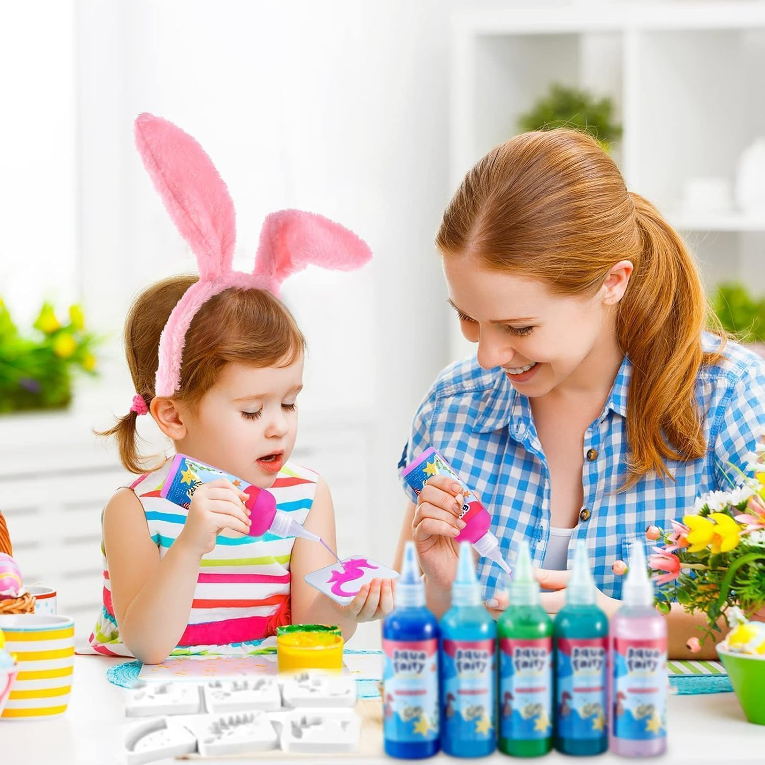 Magic Water Elf Beads Toy Set with Box, Squishy DIY Maker Kit, Jelly Sea Animal Creature, Sensory Bin Set, 12 Color and 24 Model Set, Creative Activities for Kids and Children Age 5 image number 5