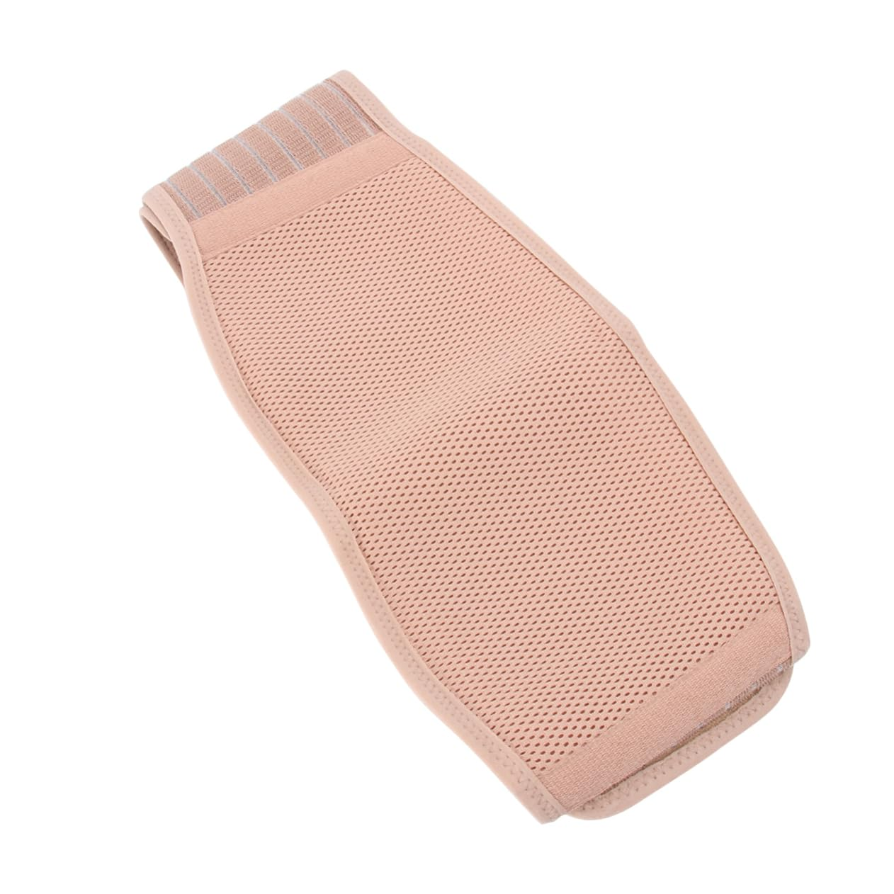 Maternity Belly Belt and Abdominal Support Band for Pregnancy, Breathable Waist Care Back Brace in Beige, Free Size, Comfortable Lower Abdomen Protector for Women during Pregnancy image number 2