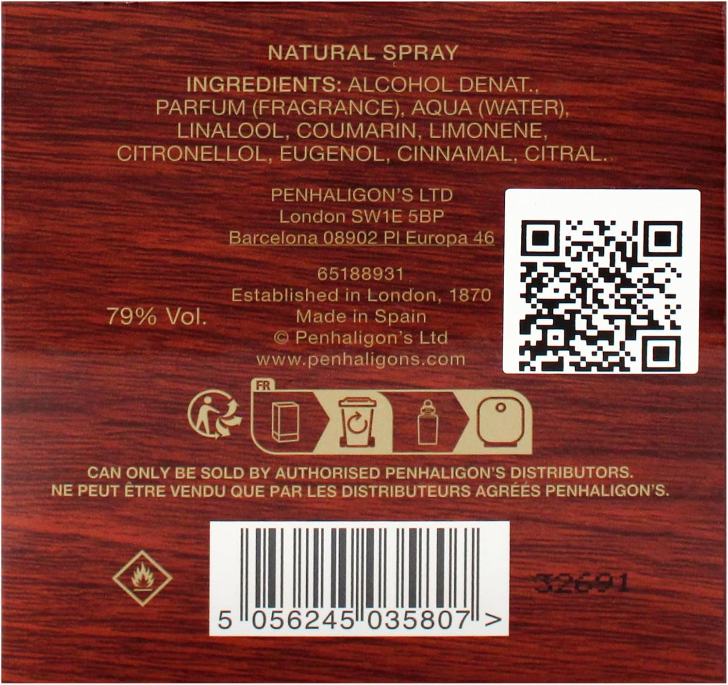 Halfeti by Penhaligons for Unisex - 3.4 Oz EDP Spray image number 1