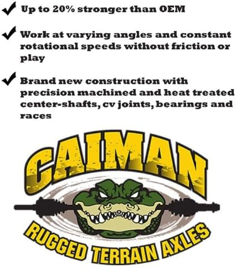 Rear Left/Right CV Axle Drive Shaft Assembly Fit 2007-2014 Yamaha Grizzly 550/700 Rear Left/Right 1 PC 28P-2510F-00-00 28P-2518E-10-00 28P-2530V-00-00