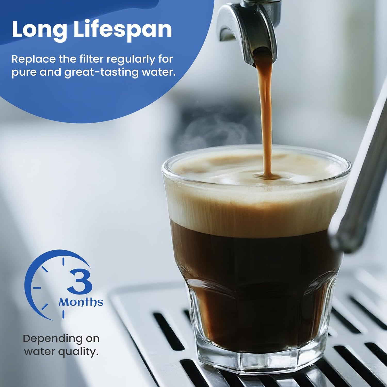 Mutital Coffee Filter Compatible with Philips Aquaclean 6X image number 5