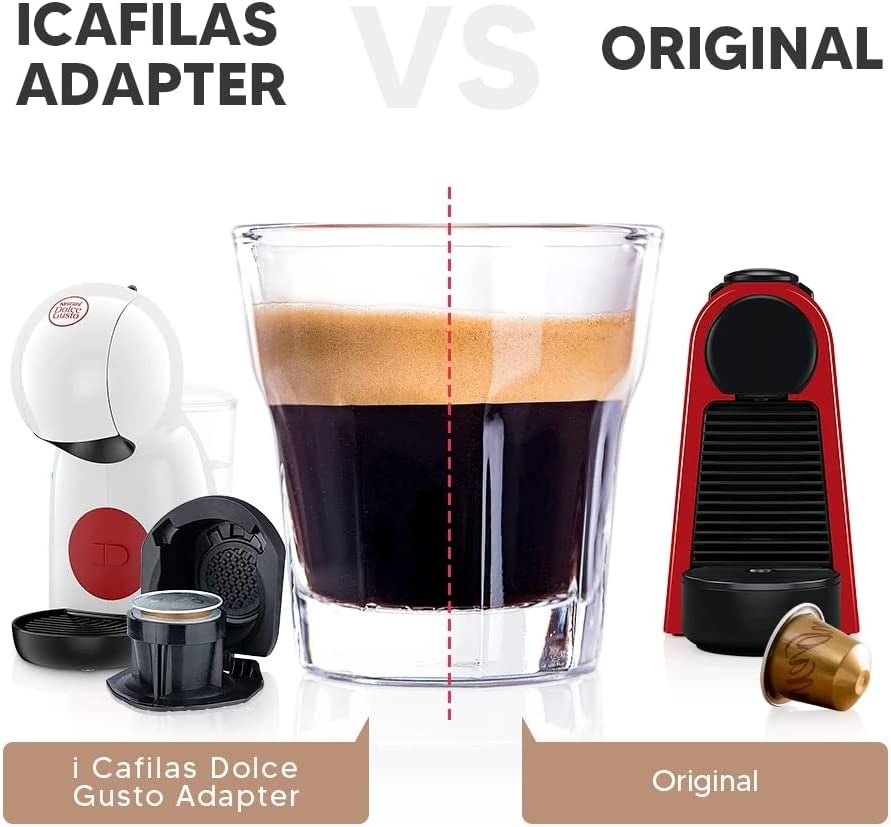 Coffee Capsule Converter Adapter for Nespresse Originalline into Dolce Gusto Coffee,Reusable Coffee Adapter Converter Holder Compatible with Dolce Gusto Genio S/Piccolo XS image number 4