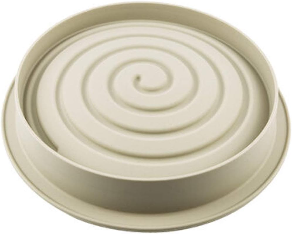 Silikomart Silicone Mold Batticuore Flexible Heart-Shaped Cake Pan with 3D Technology, 50-3/4-Fluid Ounces, Gray image number 1