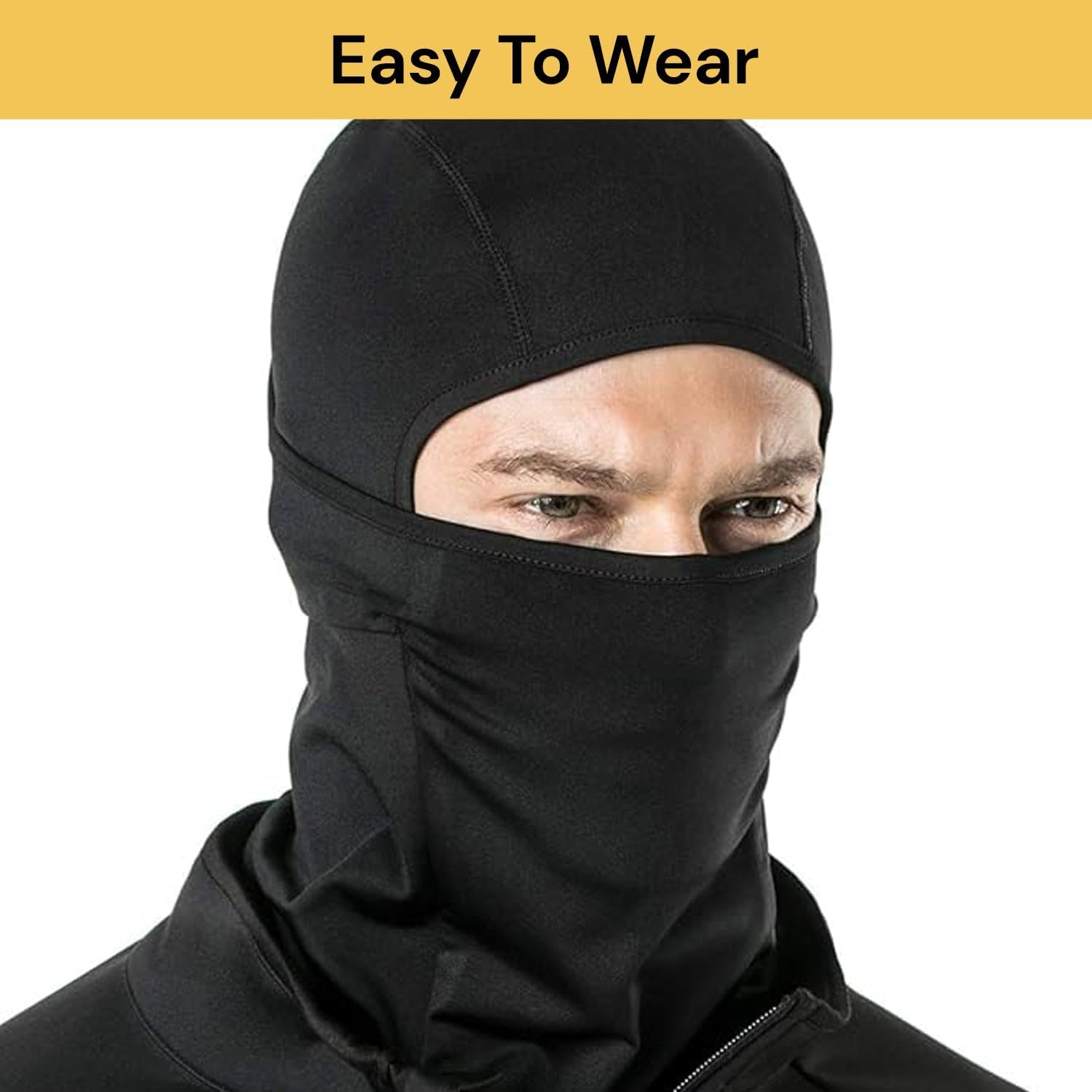 Spendeal Unisex Balaclava Full Face Mask, Lightweight Breathable Ski Mask for Men & Women, Windproof Motorcycle Cycling Mask for Outdoor Sports, Running, Skiing, Snowboarding, Hiking, Camping image number 1