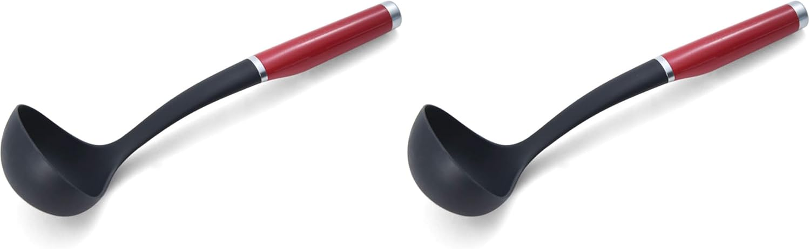 Kitchenaid Classic Soup Ladle, One Size, Black 2 - One Size (Pack Of 2), Empire Red, Single Item