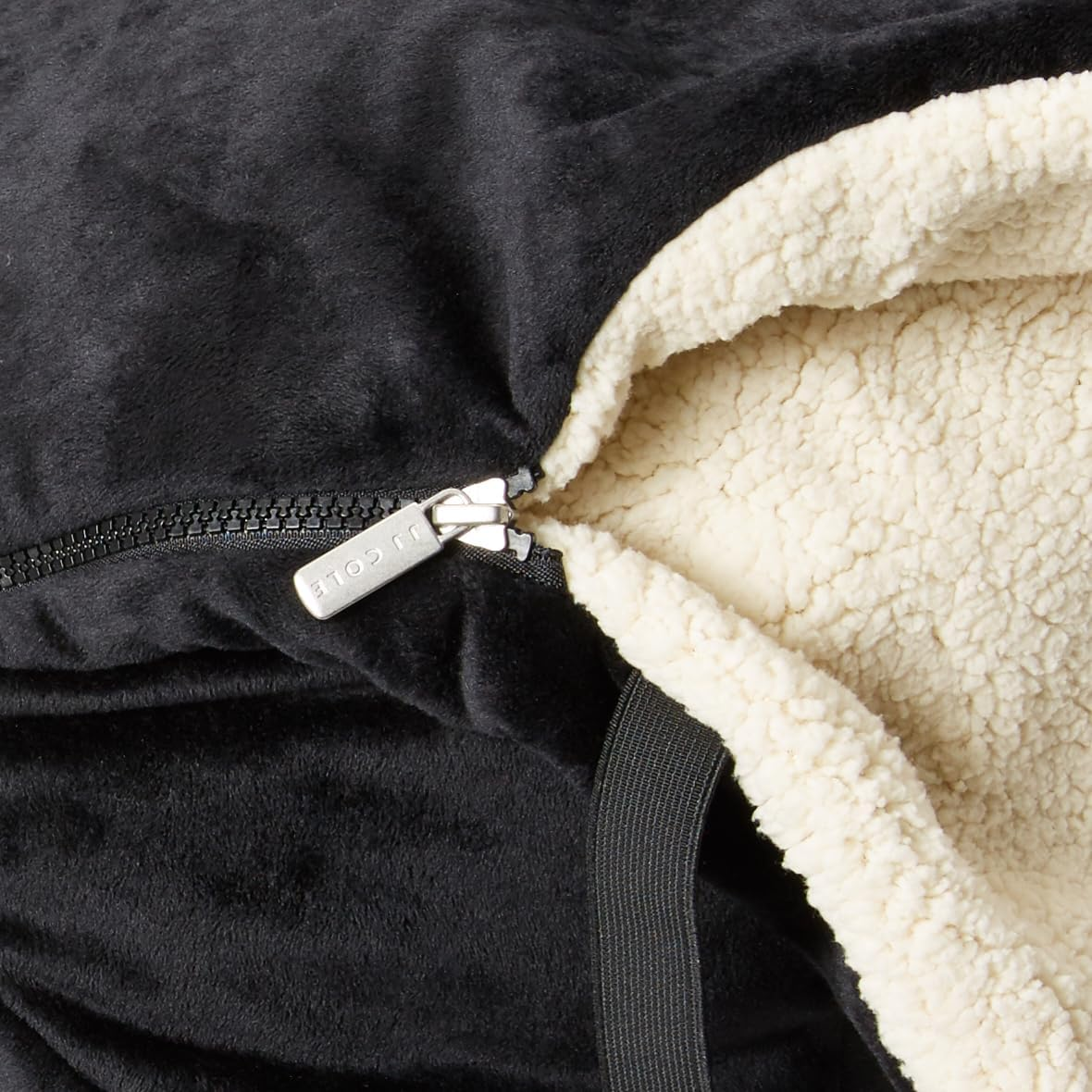 JJ Cole Original Bundleme Canopy Style Bunting Bag, Black image number 6