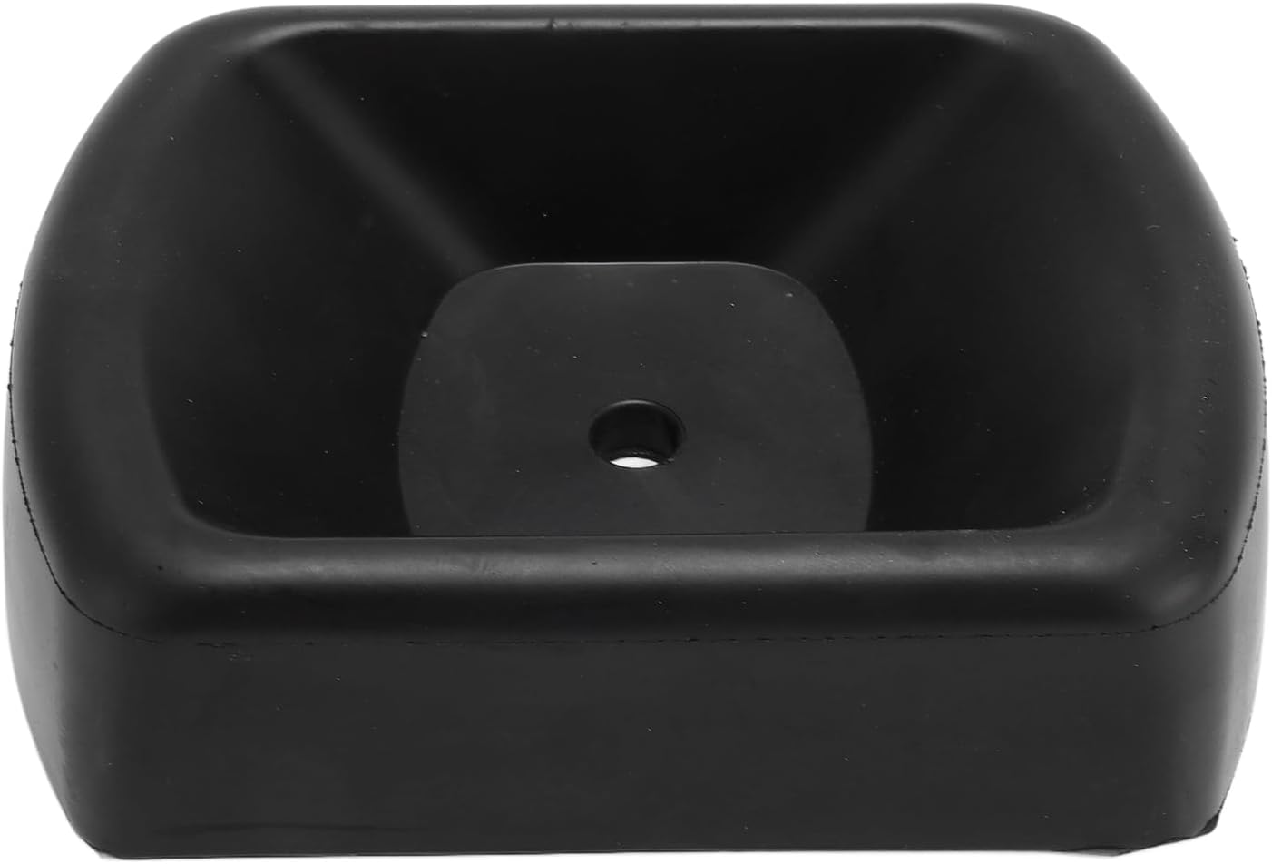 Fdit Jack Wheel Chock, Dual Trailer Swirl Jack Caster Wheel Dock Reinforced Rubber Travel Trailer Tongue Double Chock Stabilizer image number 4