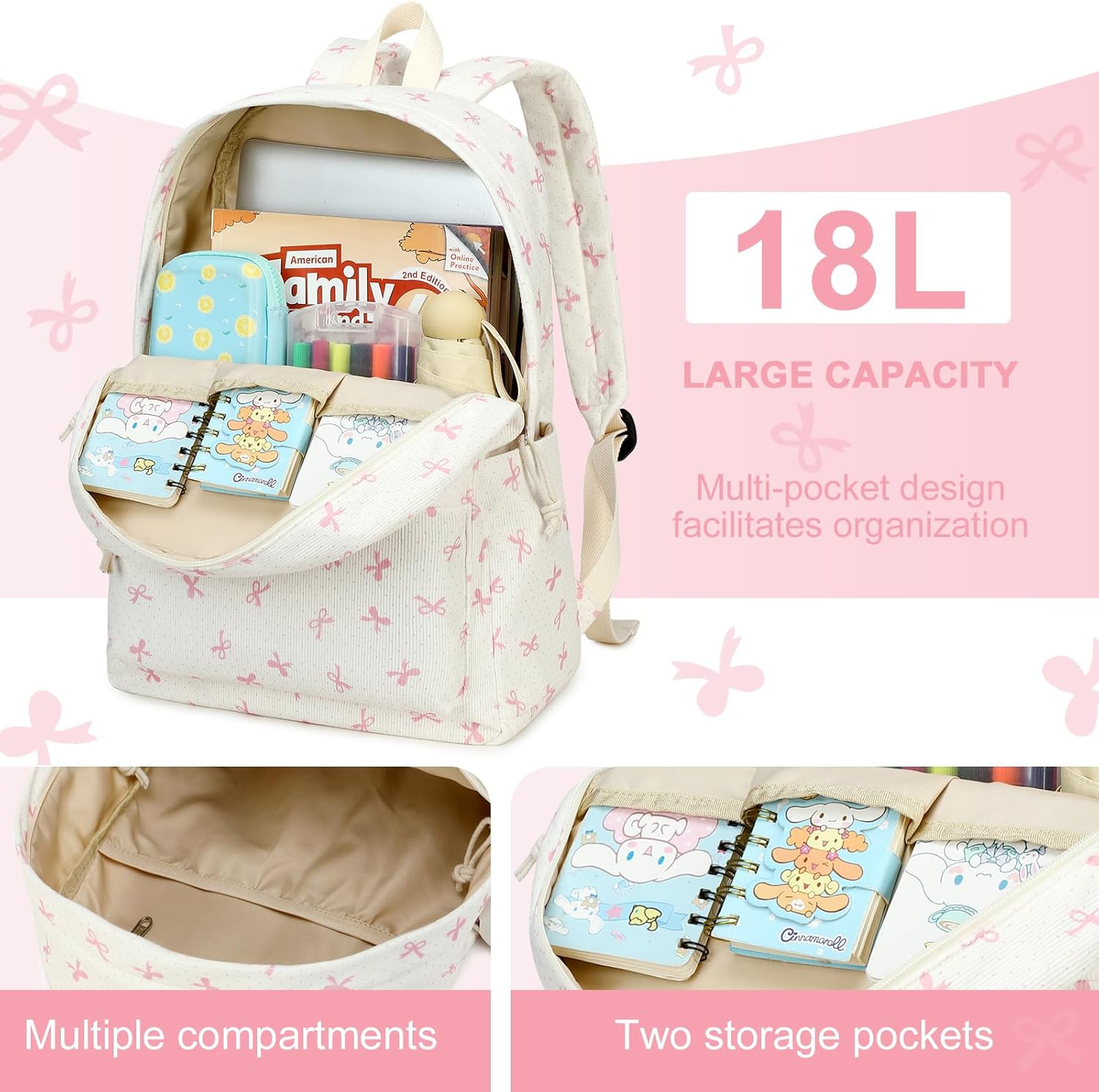 Kids School Backpack with Lunch Box for Girls Bookbag School Bag Preschool Kindergarten Toddler Backpack Tie Dye &hellip; image number 2