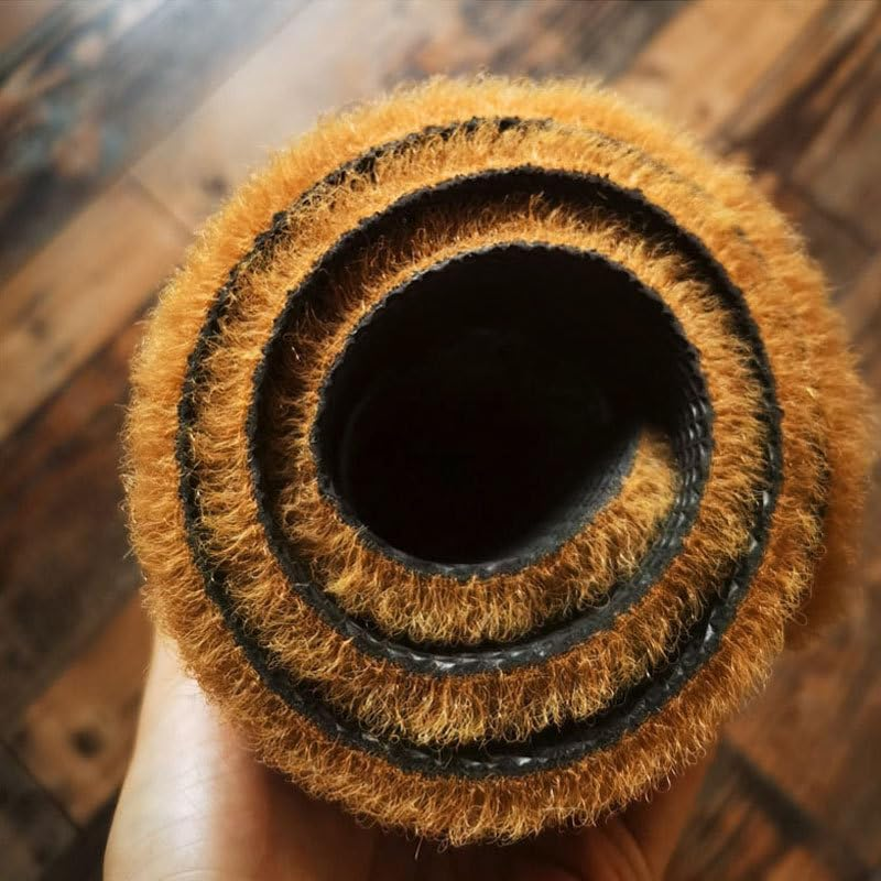 Take off Your Shoes Outdoor Mats for Front Door, Non-Slip Low Pile Outdoor Doormat Faux Coconut Coir Heavy Duty Outdoor Mats for Front Door (Take off Your Shoes, 45Cm X 70Cm) image number 4