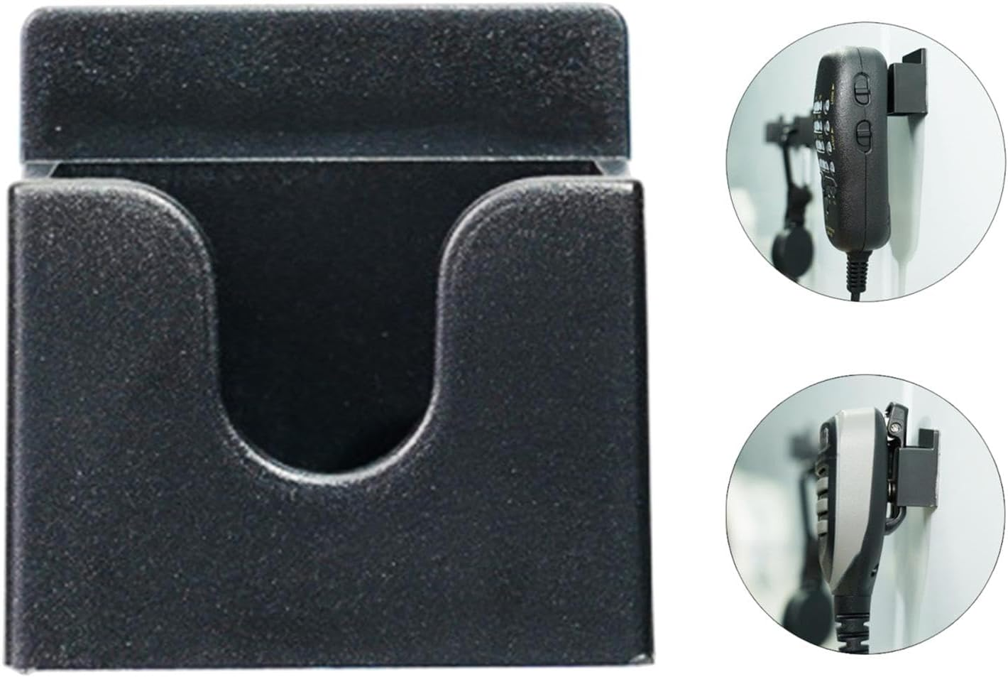 Generic 4X Car Mount, Handheld Microphone Holder, Wall Mount Hook, Universal Versatile Bracket, Radio Hanger for Boat, Office, Home image number 5