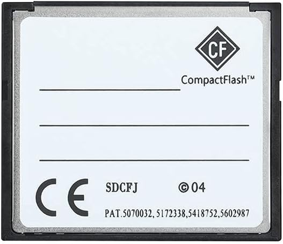CF 512MB Compactflash Memory Card Type I for Camera Numerical Control Machine Tool Storage Card