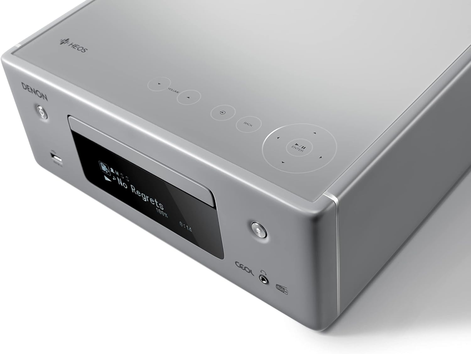 Denon RCD-N11DAB Compact System, Hifi Amplifier, CD Player, Internet Radio, Music Streaming, HEOS Multiroom, Bluetooth and Wifi, Airplay 2, Alexa Compatible, 2 Optical TV Inputs, DAB+ Radio image number 1