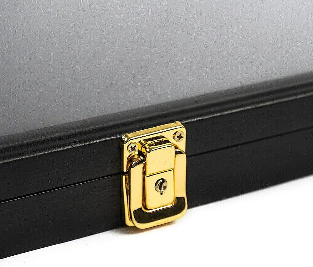 Wall Display/Case Lockable Rack 80Cm Football Basketball Jersey Storage Box in Black