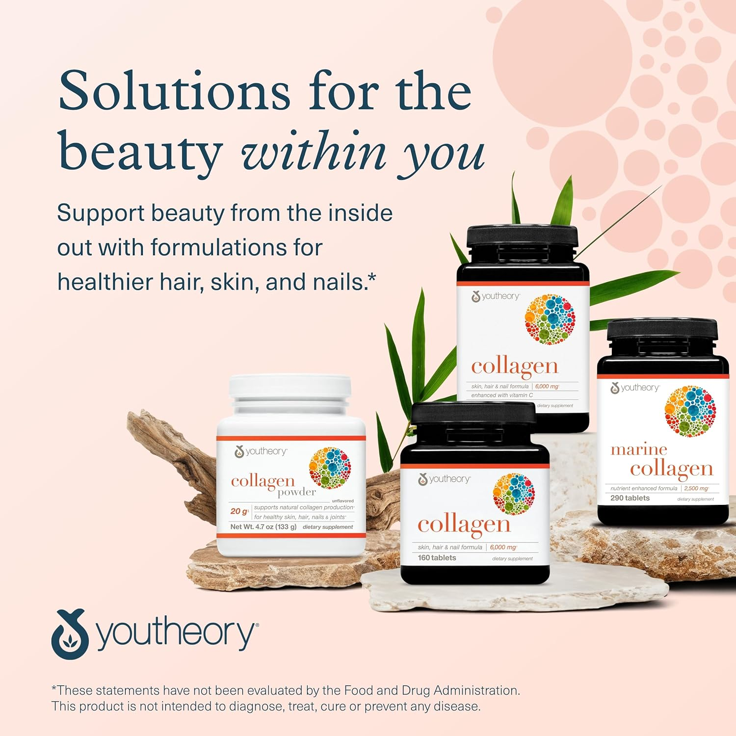 Youtheory Collagen 6 000 Mg 290 Tablets image number 5